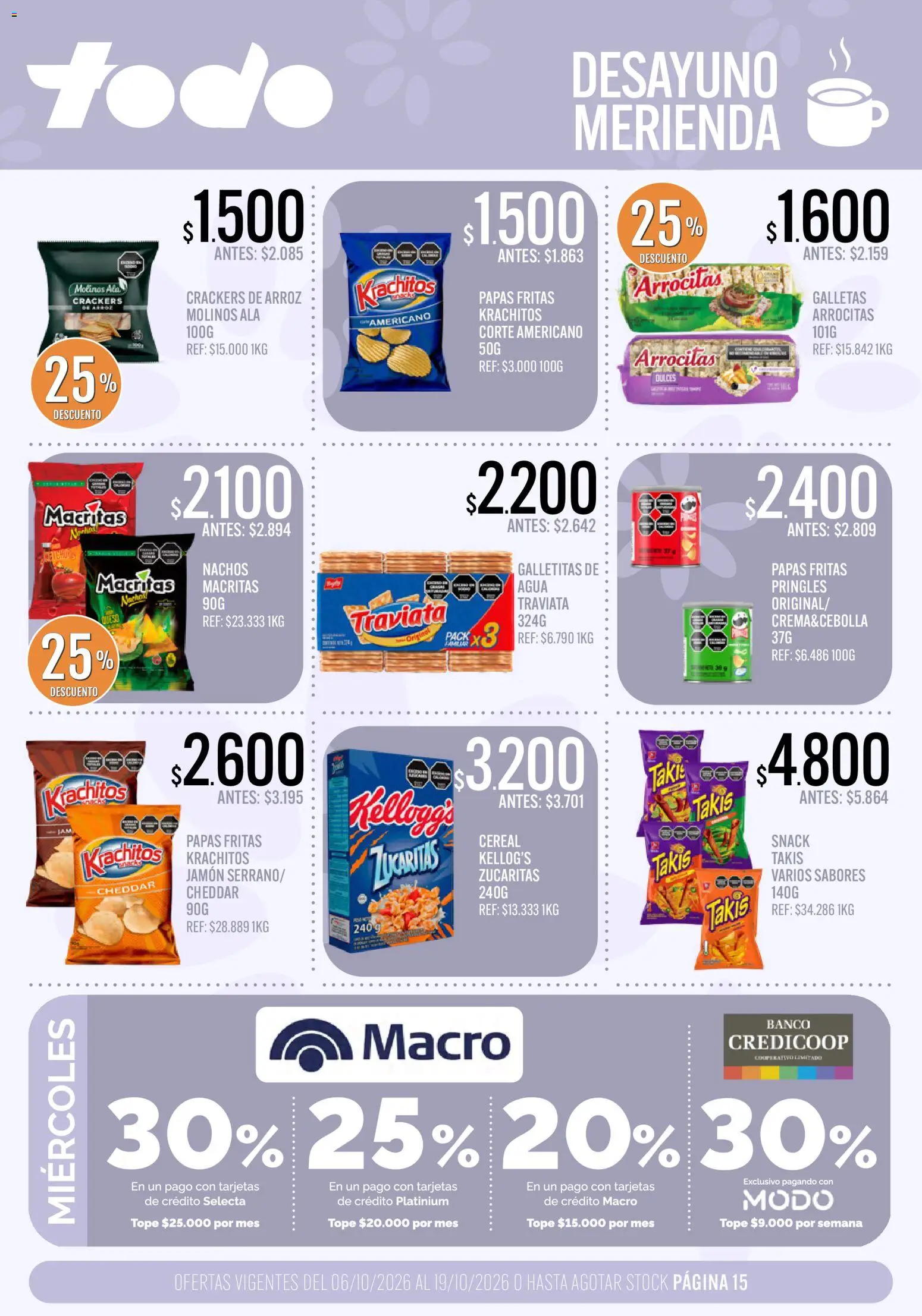 Vista previa del folleto de la tienda Supermercados TODO válido desde el 06/10/2026 