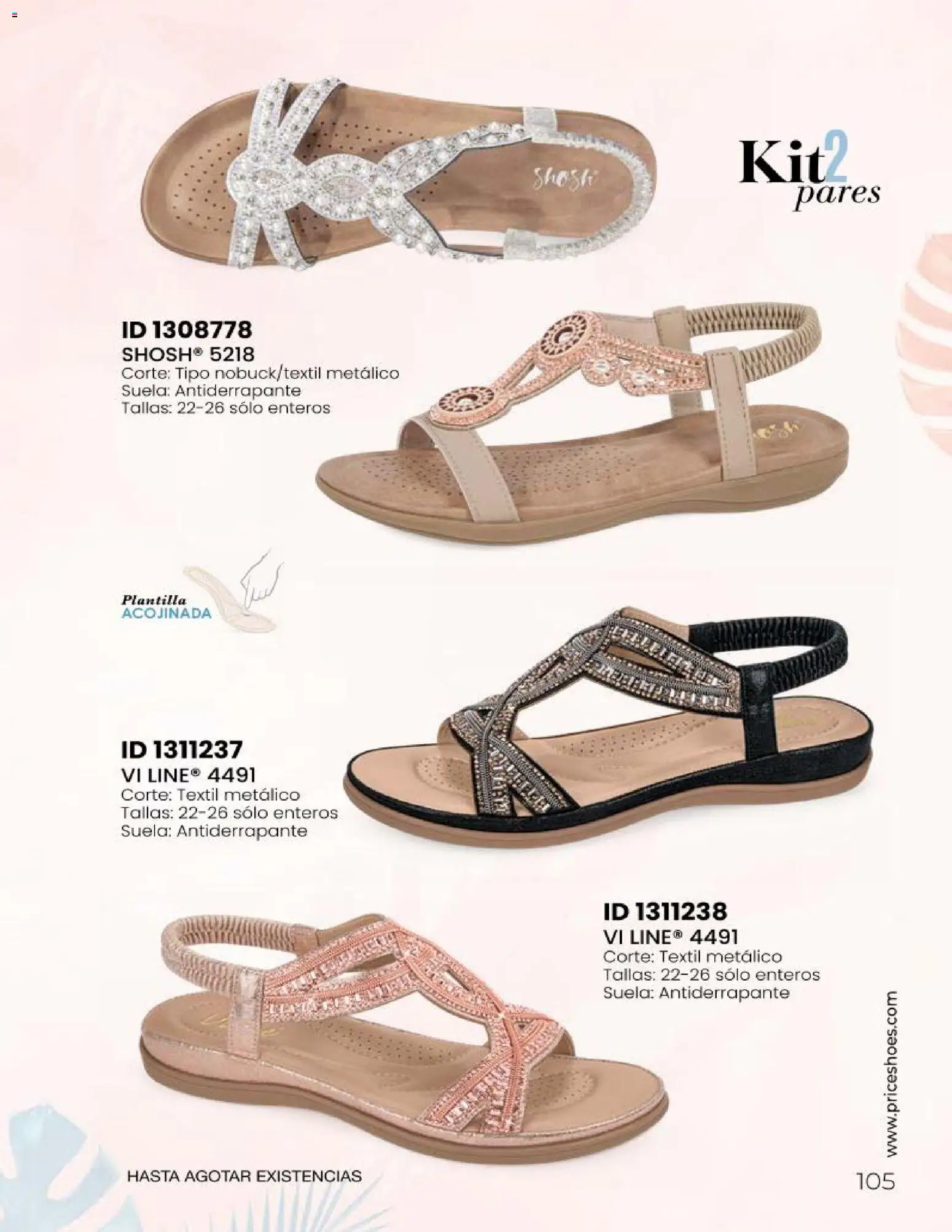 Vista previa las ofertas de la tienda Price Shoes - Price Shoes catálogo Sandalias 2026 desde el 23/06/2026 