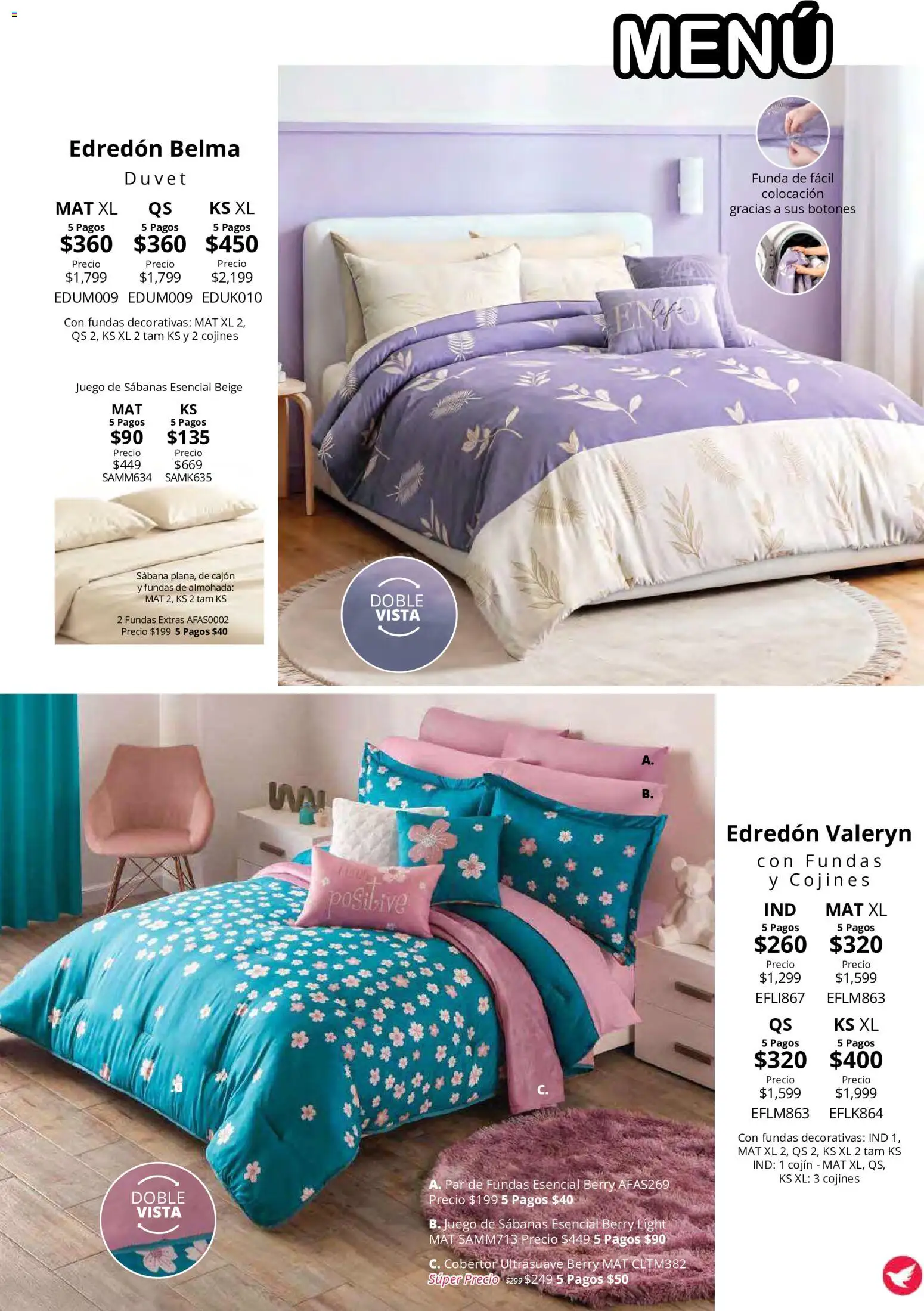 Vista previa las ofertas de la tienda Colchas Concord - Colchas Concord catálogo desde el 15/10/2026 