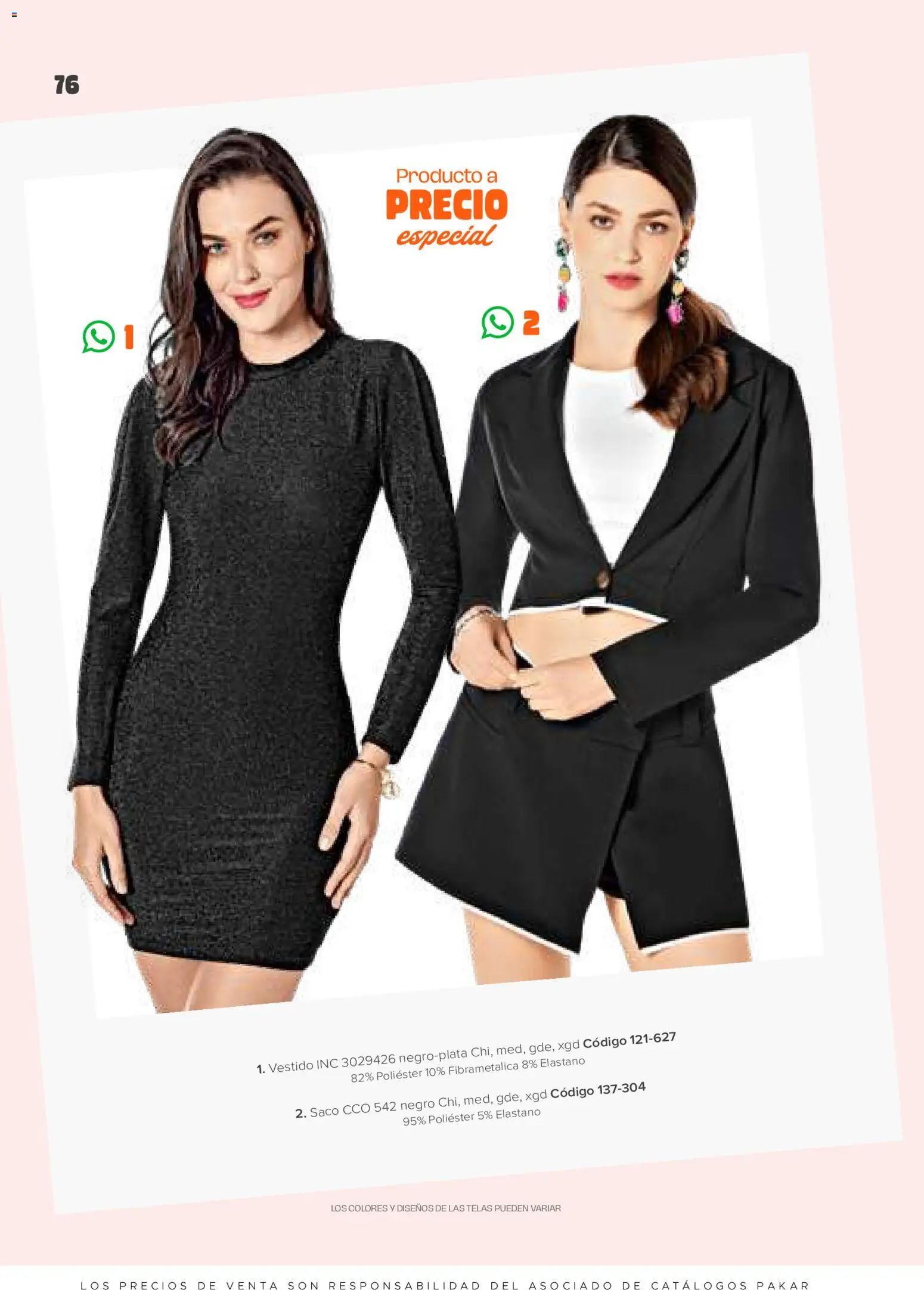 Vista previa las ofertas de la tienda SC Pakar - Catálogo Ropa desde el 30/01/2026 