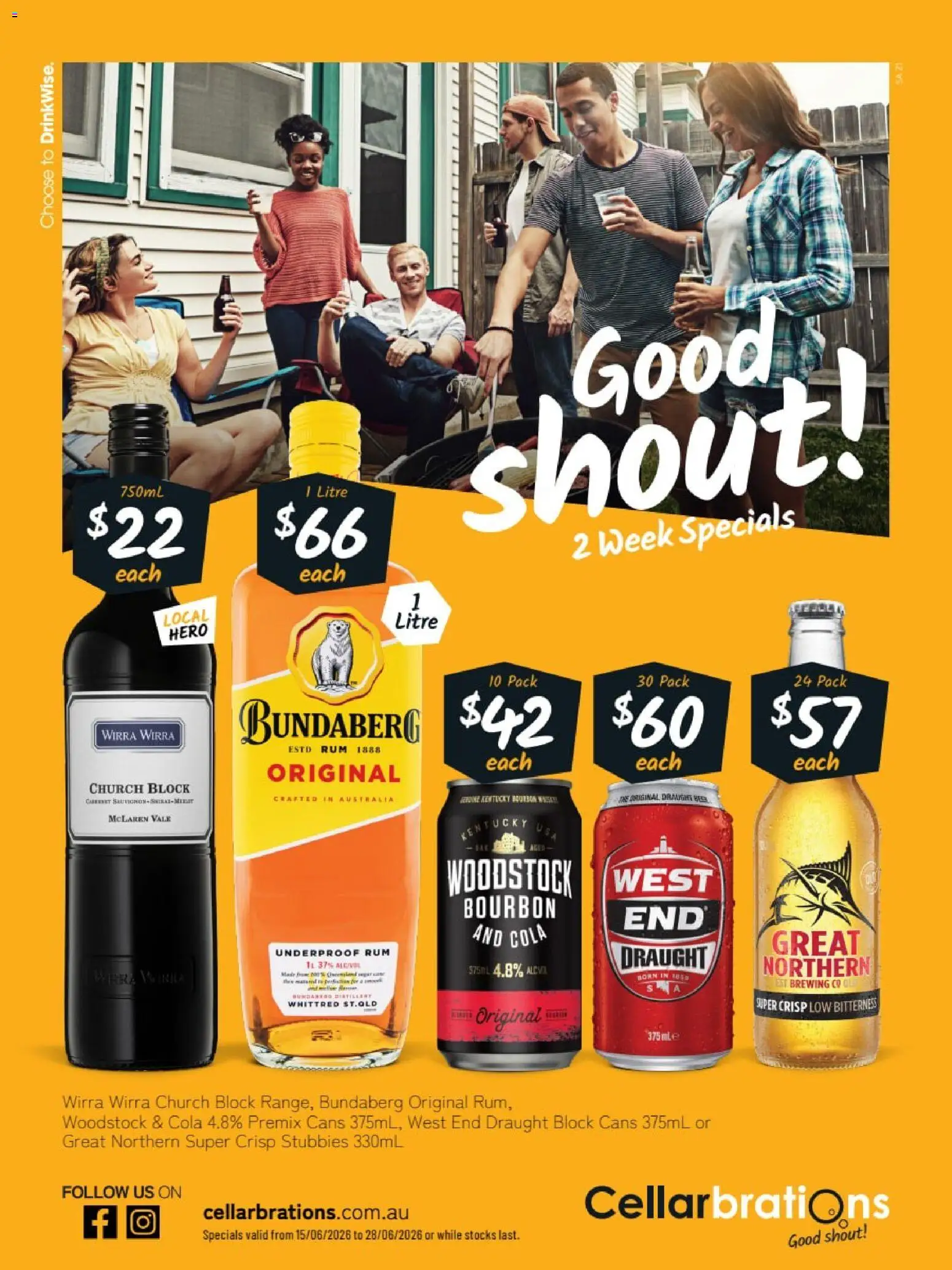 Preview of catalogue Cellarbrations catalogue SA Z1 from shop Cellarbrations valid 15/06/2026