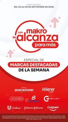 Vista previa del folleto de la tienda Makro válido desde el 03/09/2026 