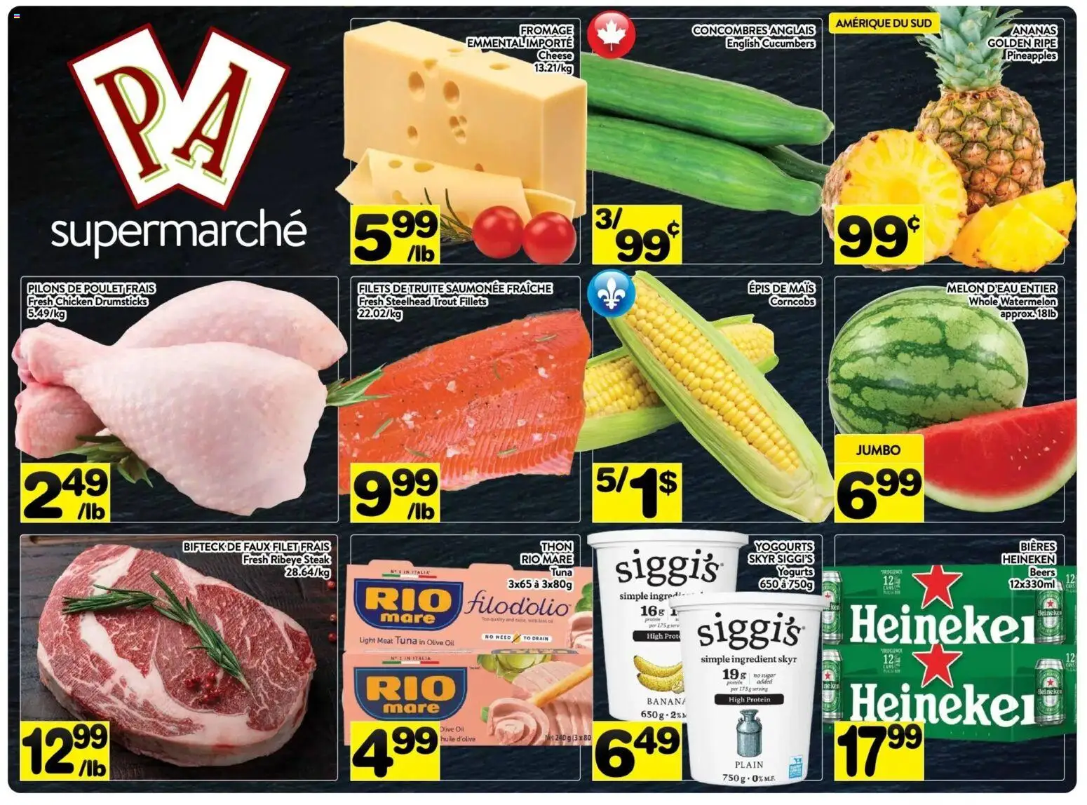 Preview of leaflet Pa Supermarché weekly flyer / circulaire from shop Pa Supermarché is valid from Aug 10, 2026