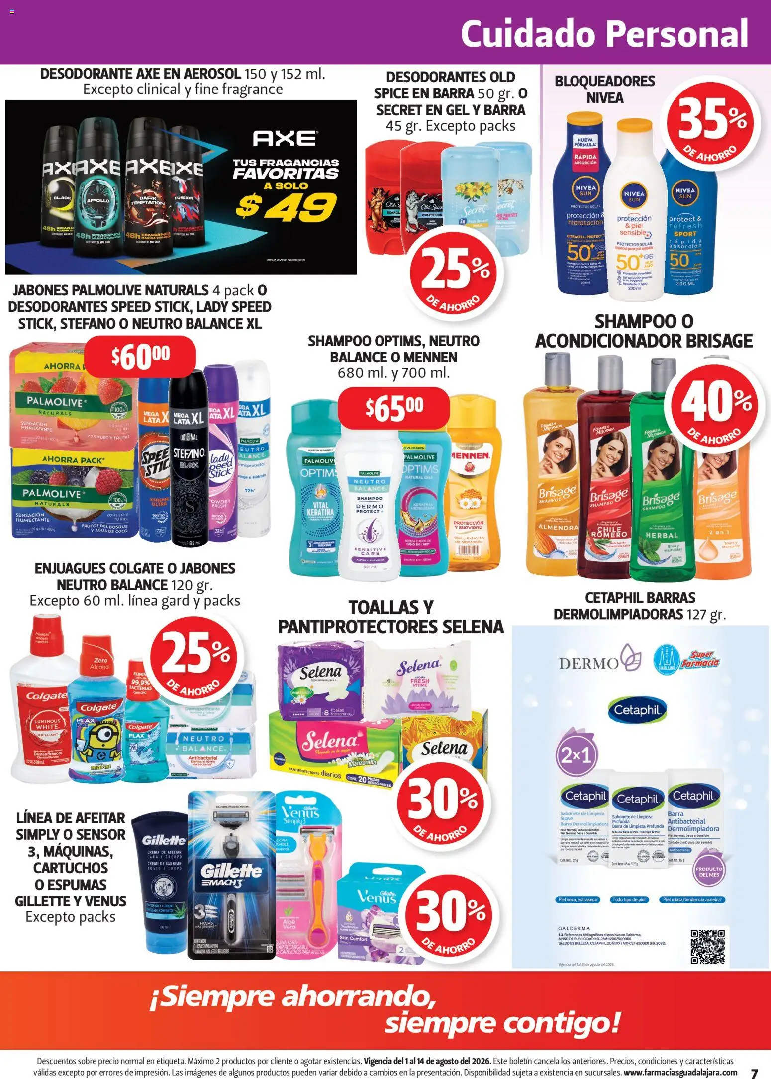 Vista previa las ofertas de la tienda Farmacia Guadalajara - Farmacia Guadalajara catálogo desde el 01/08/2026 