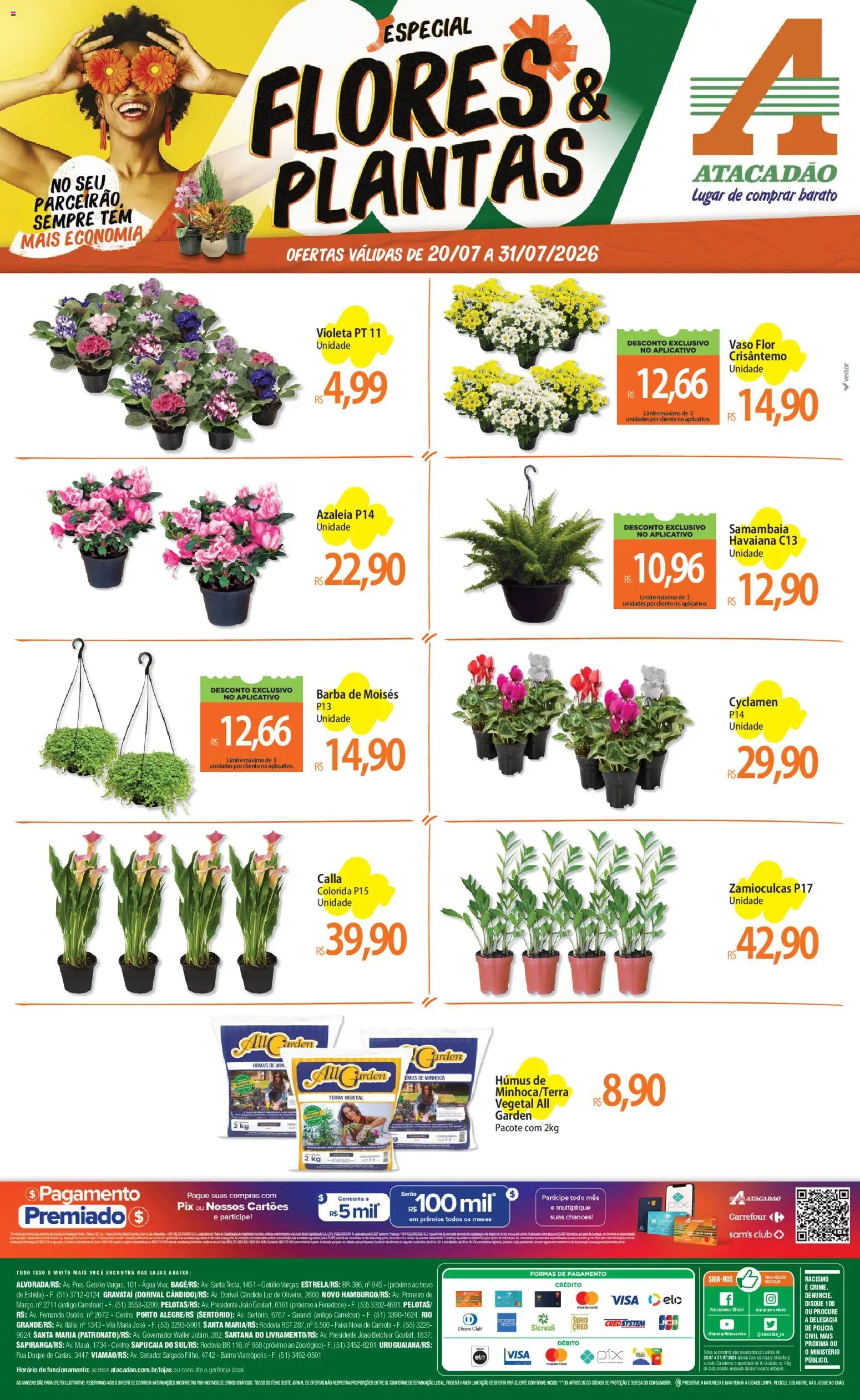 Pré-Visualização do folheto "Atacadão ofertas - RS" da loja Atacadão válido a partir de 20/07/2026