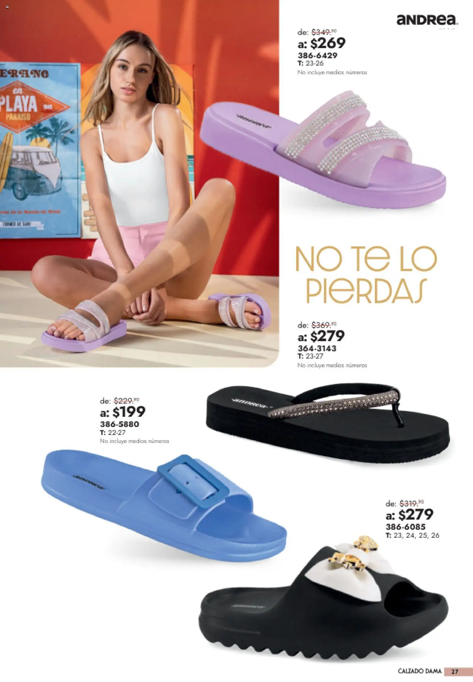 Vista previa las ofertas de la tienda Andrea - Andrea catálogo Outlet desde el 26/07/2026 