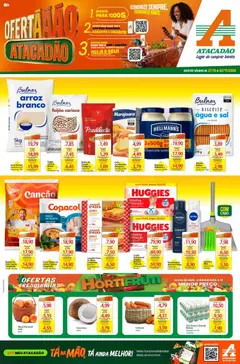 Pré-Visualização do folheto "Atacadão ofertas - SP" da loja Atacadão válido a partir de 27/10/2026