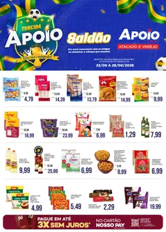 Pré-Visualização do folheto "Apoio Mineiro - Ofertas da semana" da loja Apoio Mineiro válido a partir de 22/06/2026