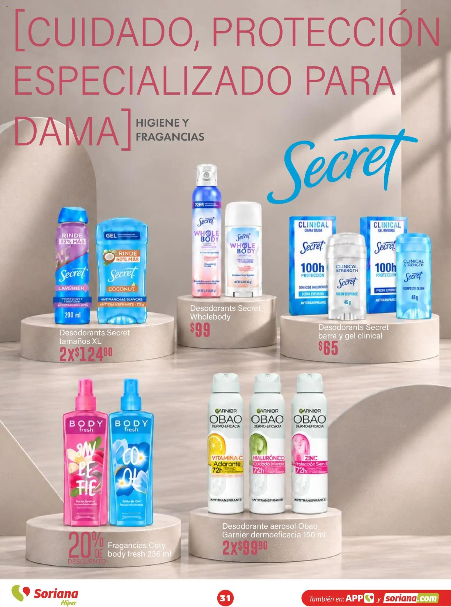 Vista previa las ofertas de la tienda Soriana - Soriana folleto Modo #Glowing desde el 15/10/2026 