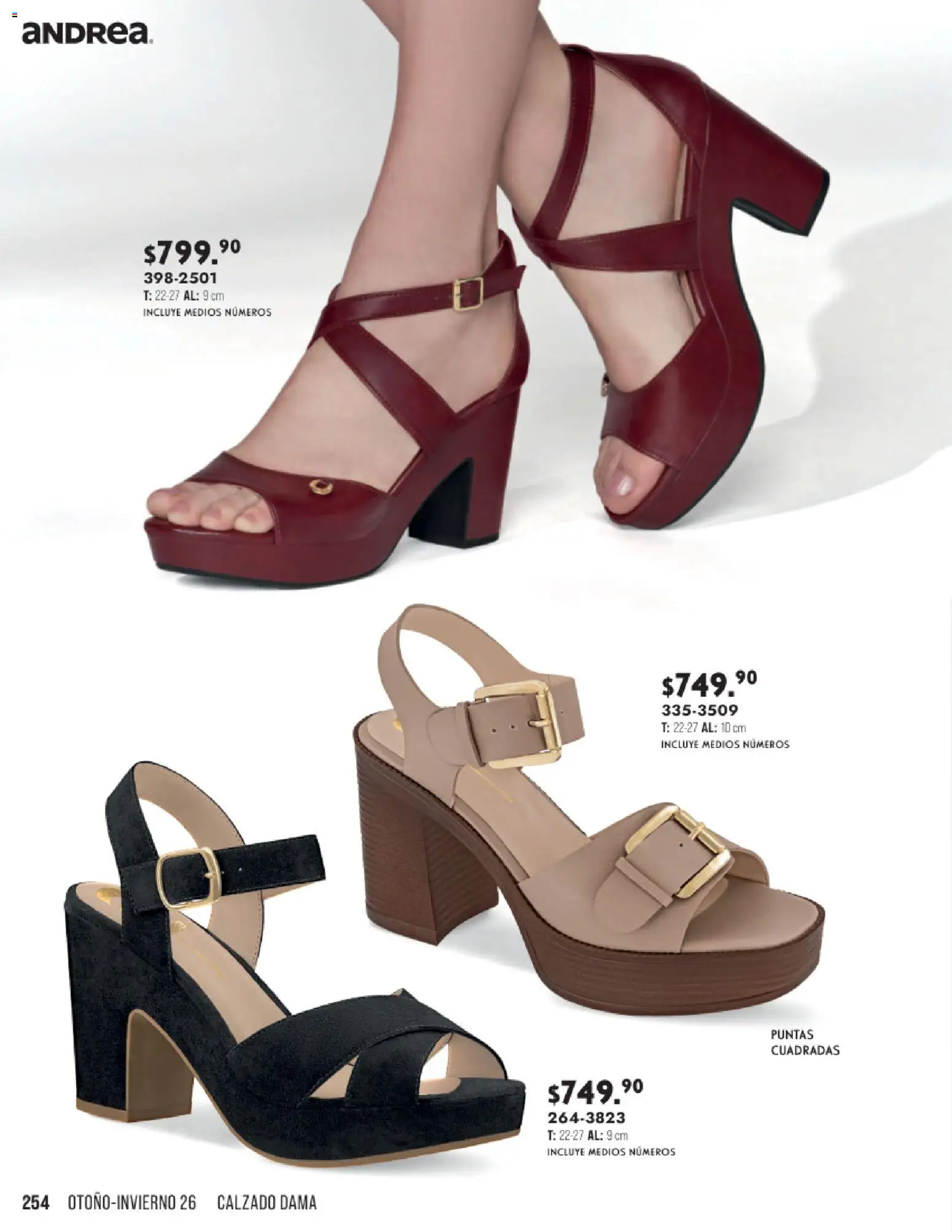 Vista previa las ofertas de la tienda Andrea - Andrea catálogo Otoño Invierno desde el 23/08/2026 
