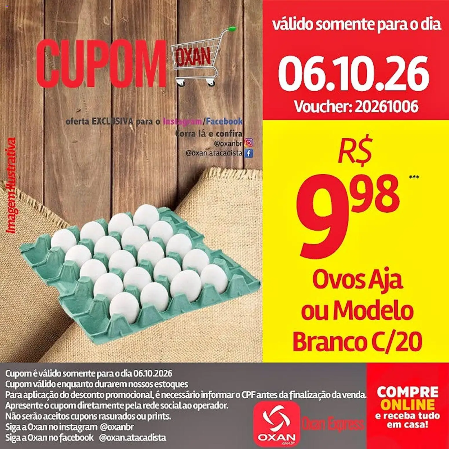 Pré-Visualização do folheto "Oxan Atacadista - Ofertas da semana" da loja Oxan Atacadista válido a partir de 06/10/2026