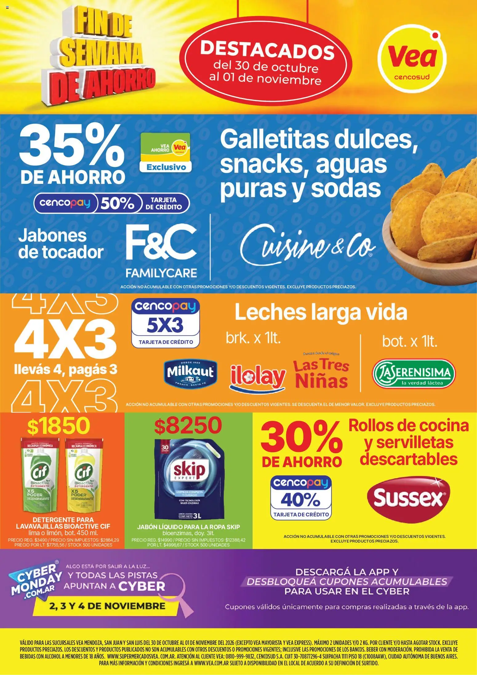Vista previa del folleto de la tienda Vea válido desde el 30/10/2026 