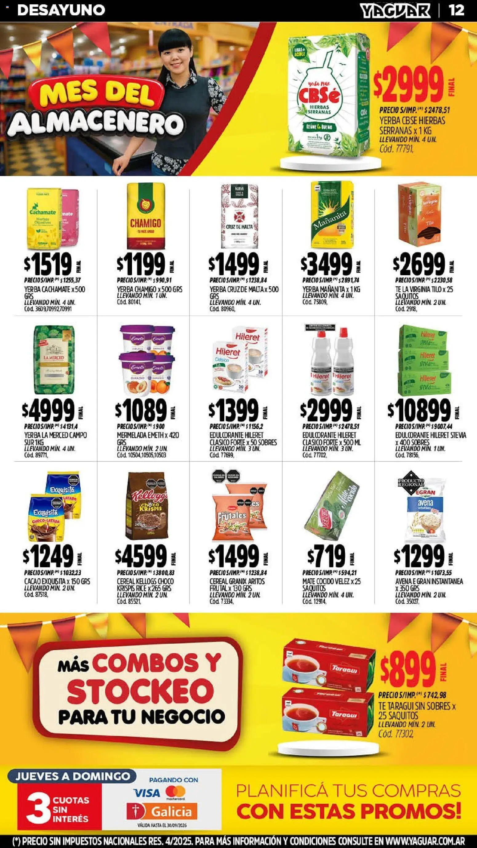 Vista previa del folleto de la tienda Yaguar válido desde el 14/09/2026 