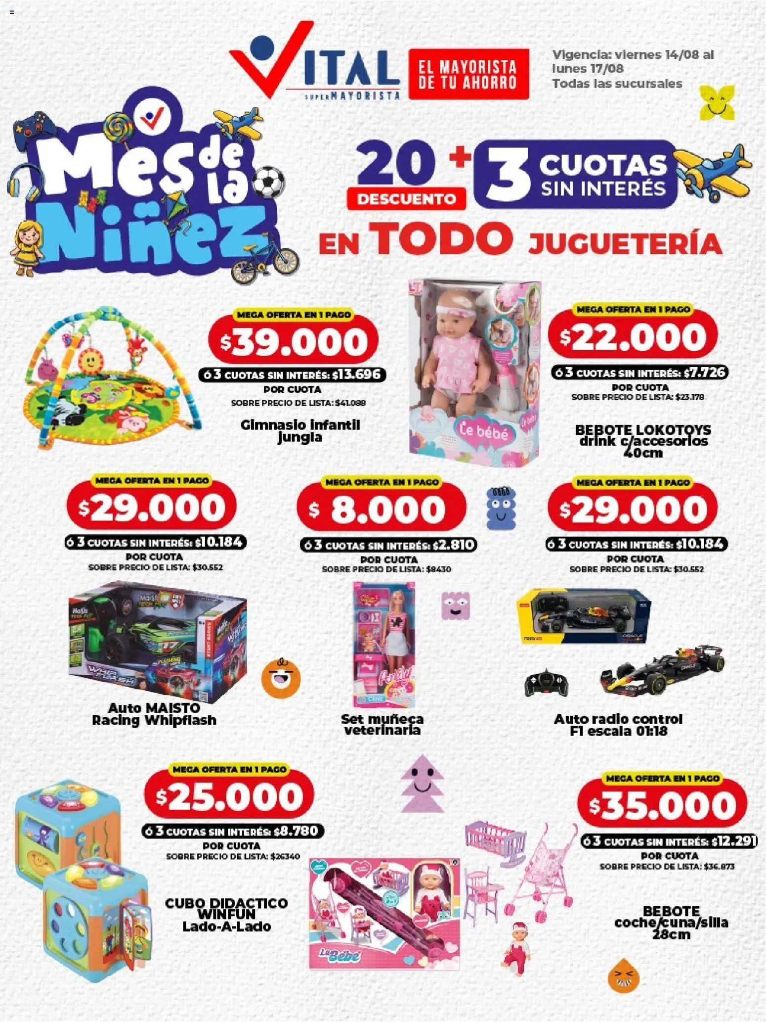 Vista previa del folleto de la tienda Vital válido desde el 14/08/2026 