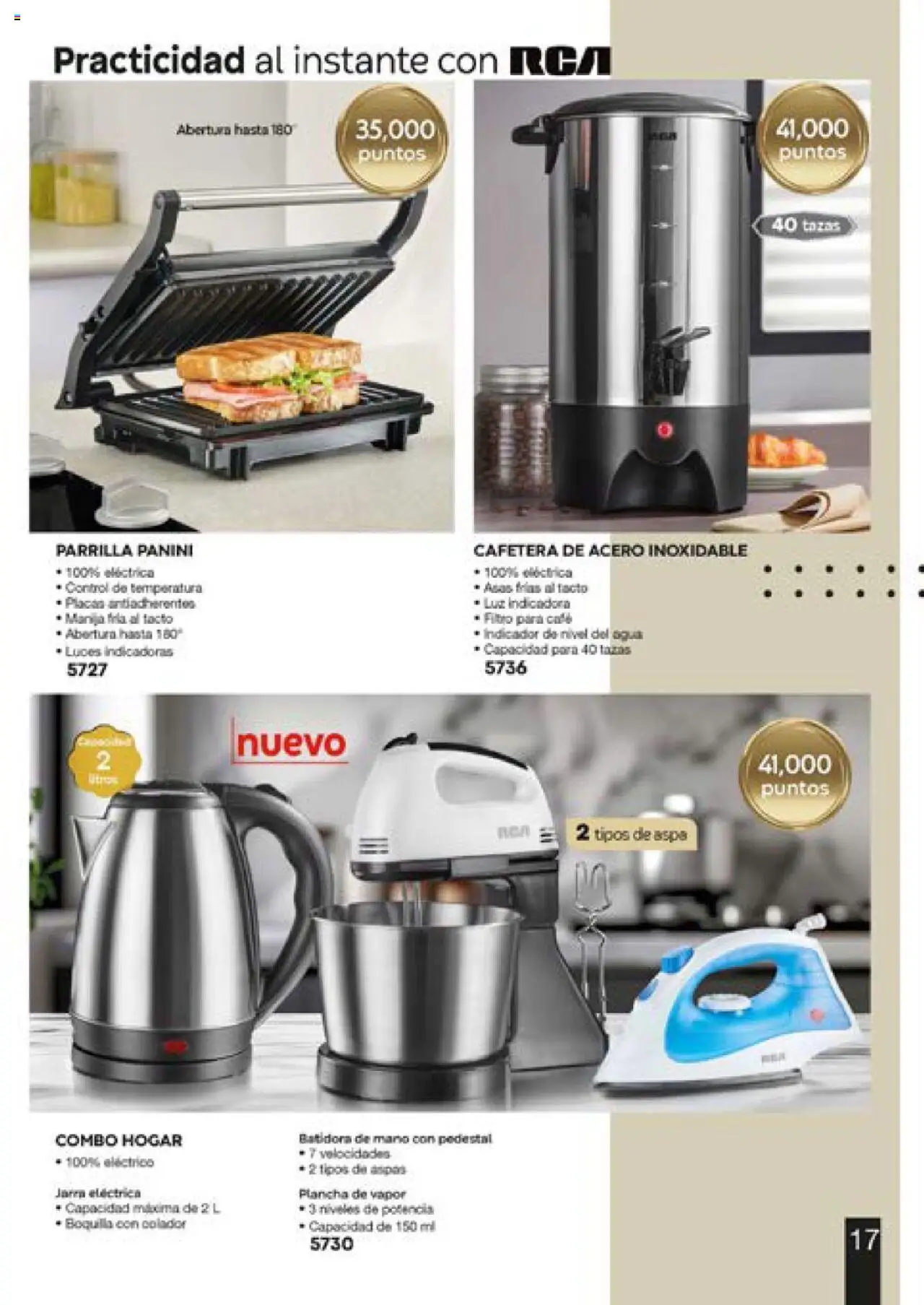 Vista previa las ofertas de la tienda Fuller - Catálogo Puntos desde el 13/06/2025 - Café, Agua, Cafetera, Batidora, Plancha de vapor, Plancha, Batidora de mano, Colador