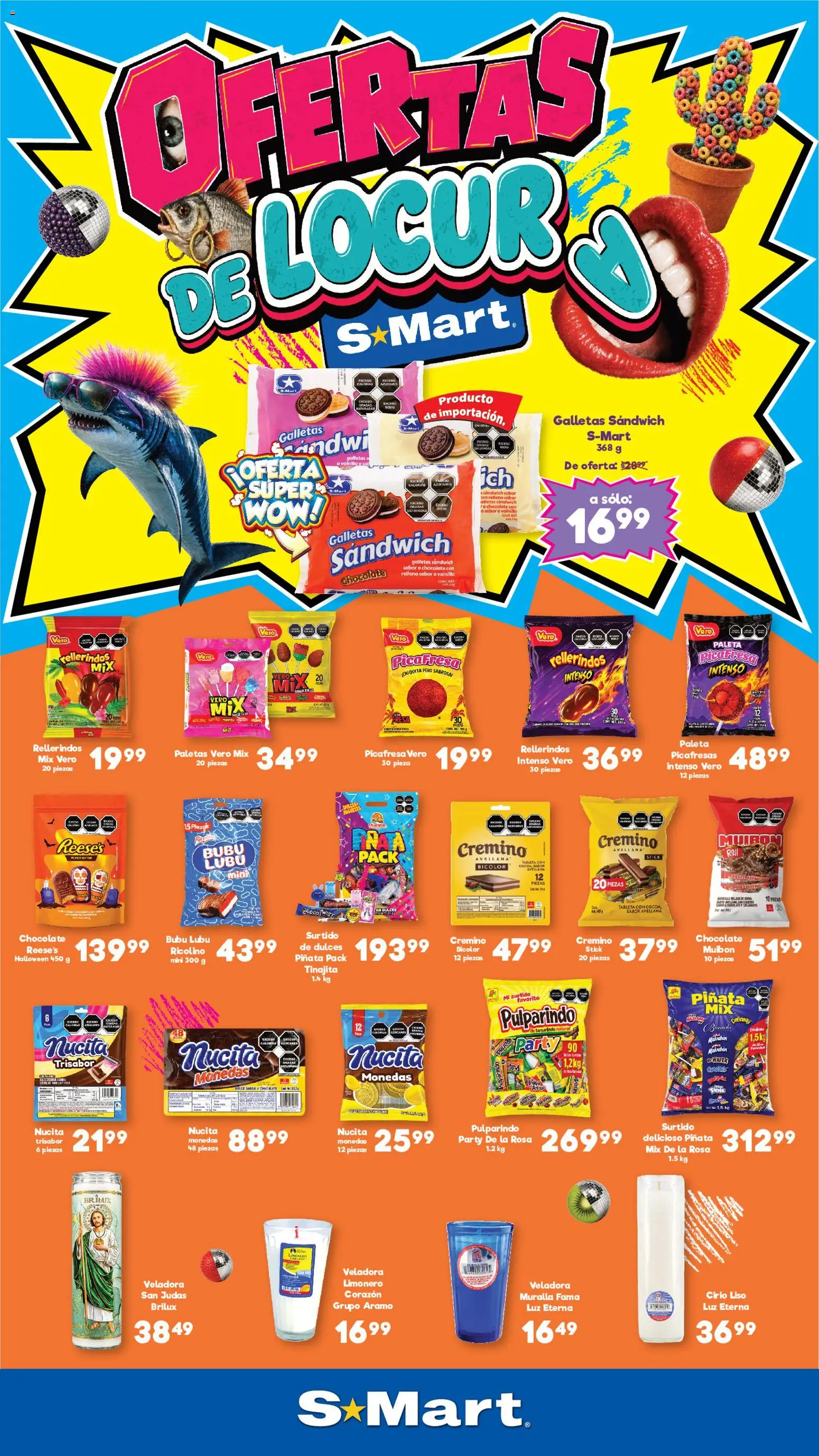 Vista previa las ofertas de la tienda S-Mart - S-Mart folleto Juárez desde el 27/10/2026 