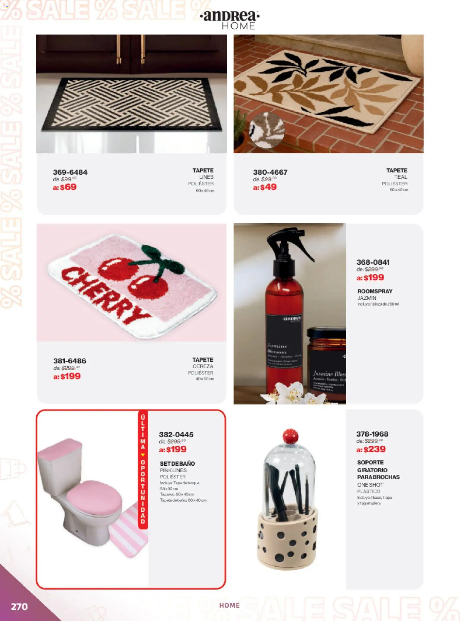 Vista previa las ofertas de la tienda Andrea - Catálogo Outlet desde el 21/12/2025 - Shot, Tapete