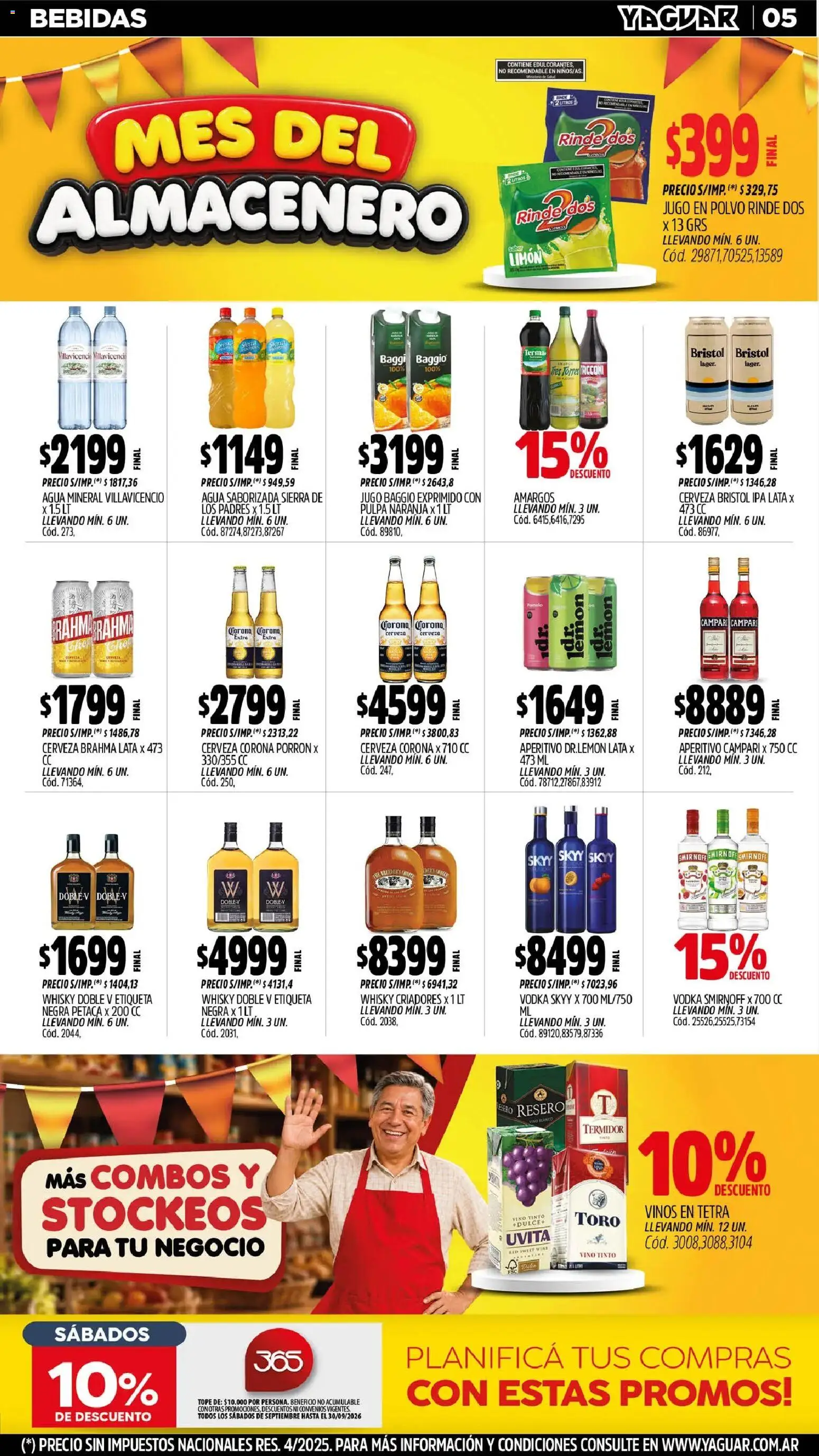 Vista previa del folleto de la tienda Yaguar válido desde el 31/08/2026 