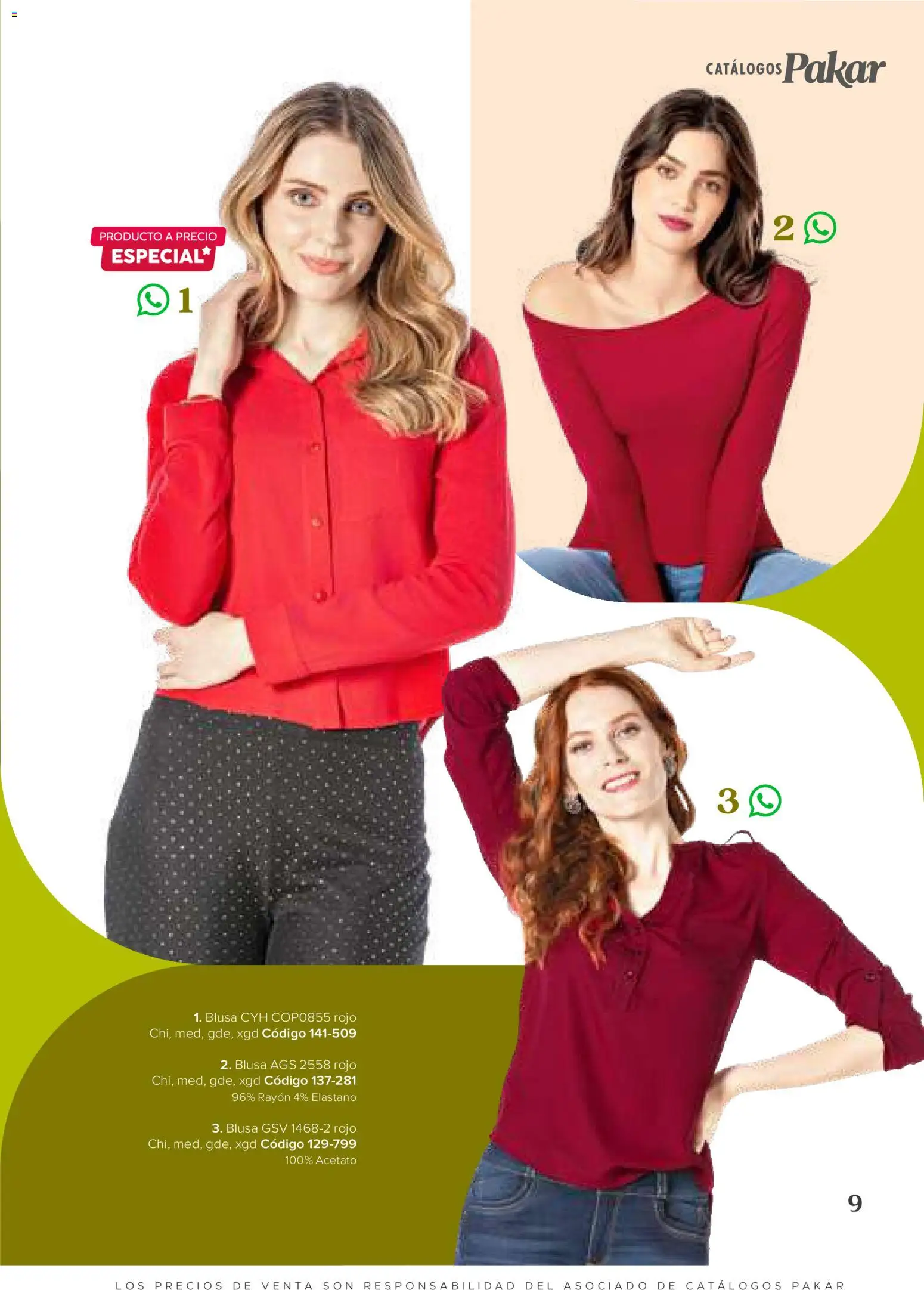 Vista previa las ofertas de la tienda SC Pakar - SC Pakar catálogo Ropa desde el 31/07/2026 