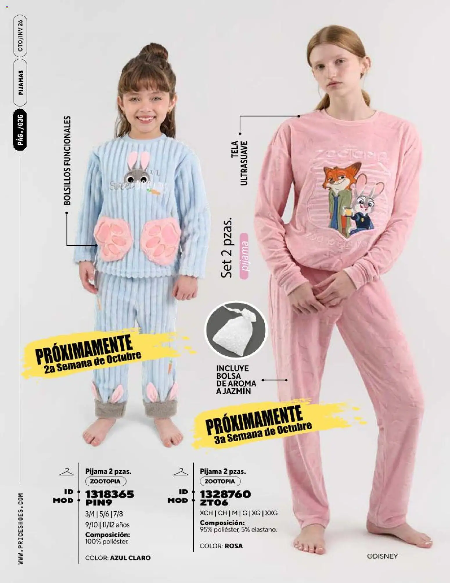 Vista previa las ofertas de la tienda Price Shoes - Price Shoes catálogo Pijamas desde el 07/10/2026 