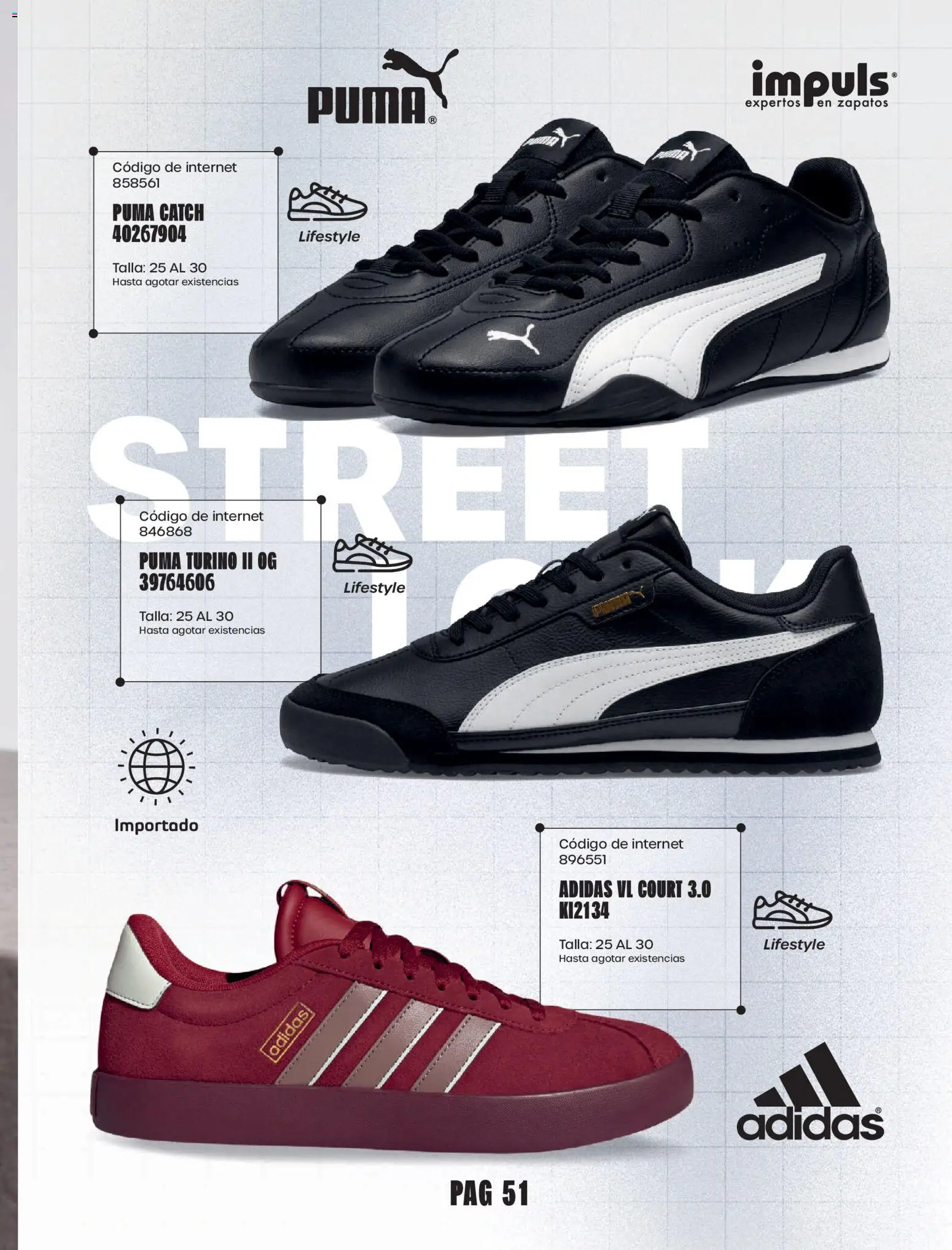 Vista previa las ofertas de la tienda Impuls - Impuls catálogo Urban Sport desde el 01/09/2026 - Zapatos
