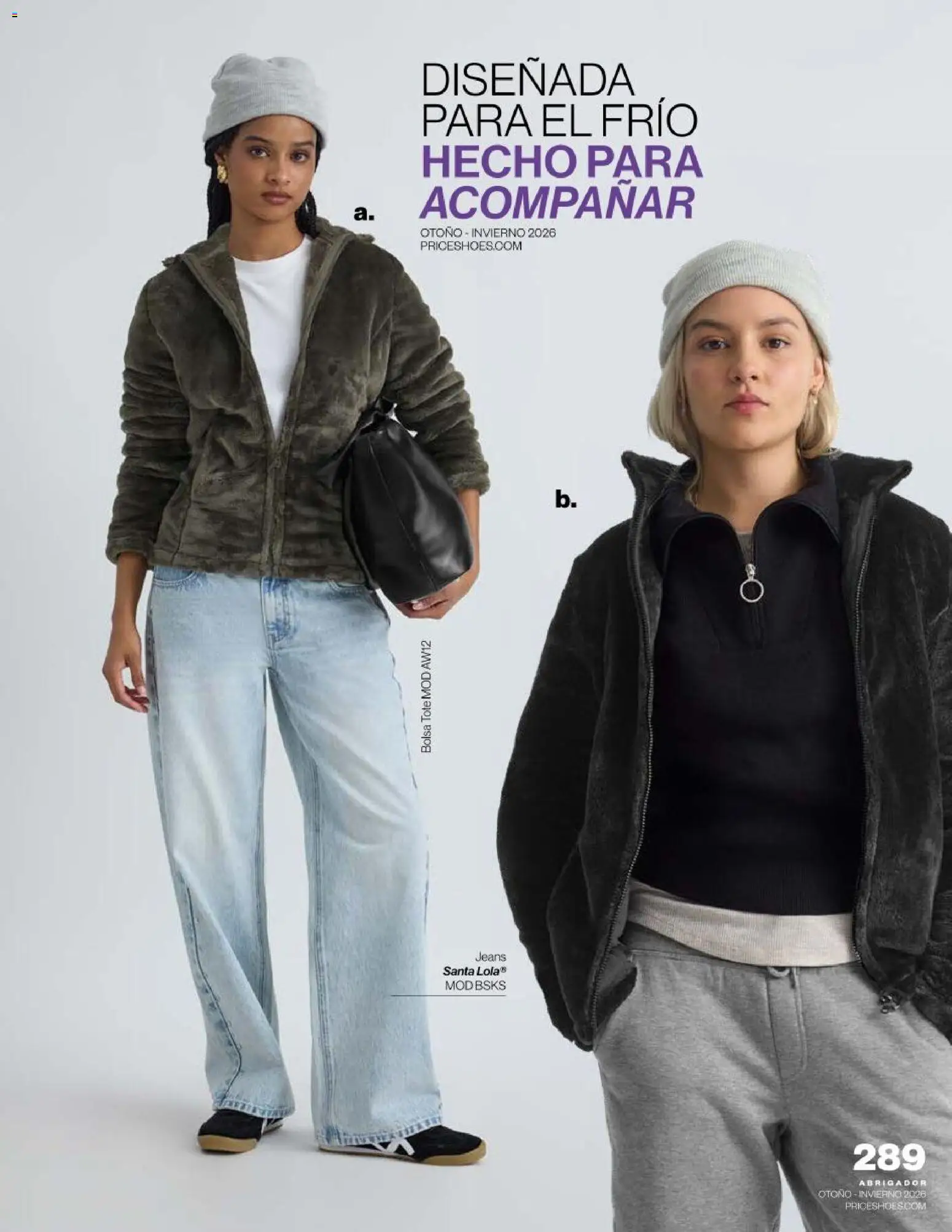 Vista previa las ofertas de la tienda Price Shoes - Price Shoes catálogo Abrigador desde el 16/09/2026 - Bolsa