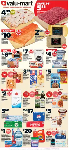 Un aperçu du dépliant Valu Mart weekly flyer du magasin Valu Mart est valide à partir 17 sept. 2026