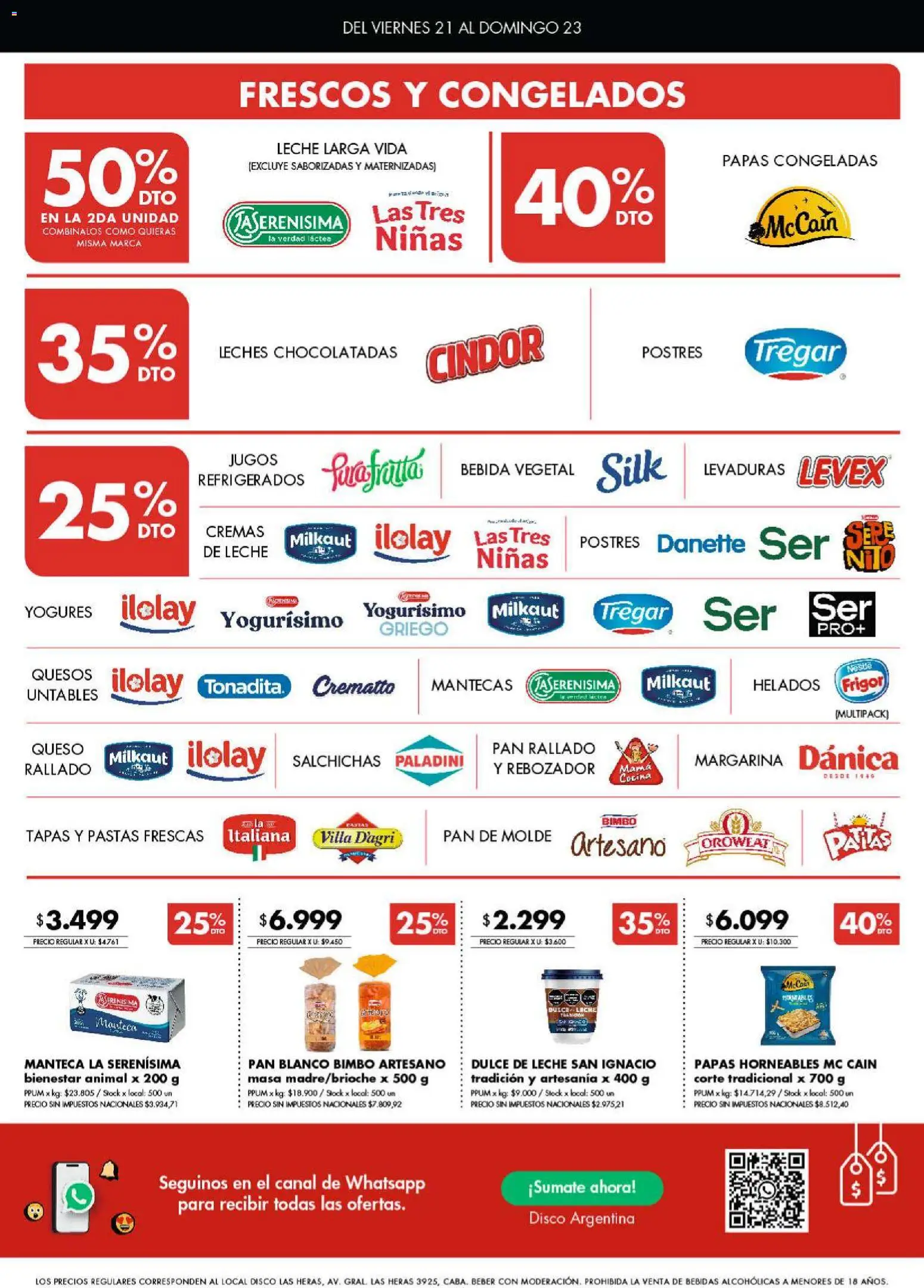 Vista previa del folleto de la tienda Disco válido desde el 20/08/2026 