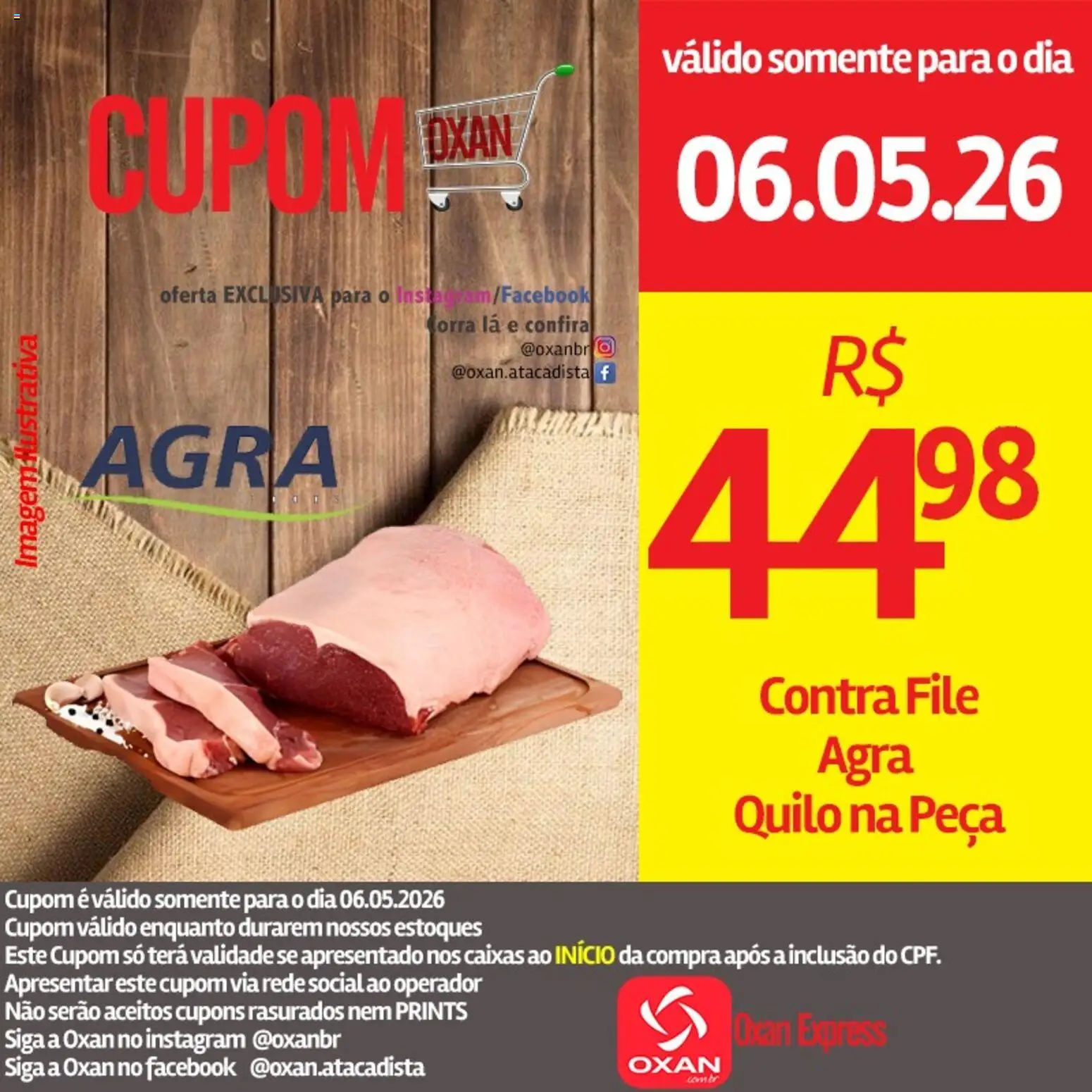 Pré-Visualização do folheto "Oxan Atacadista - Ofertas da semana" da loja Oxan Atacadista válido a partir de 06/05/2026