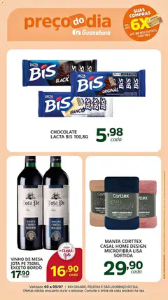 Pré-Visualização do folheto "Supermercado Guanabara - Ofertas da semana" da loja Supermercado Guanabara válido a partir de 03/07/2026