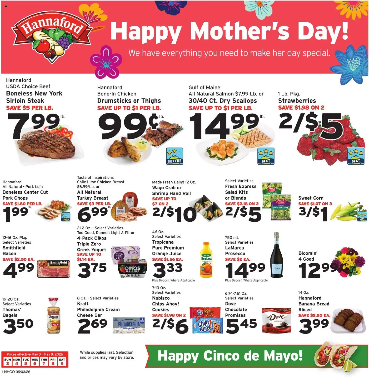 Ad Preview of Hannaford Hannaford Weekly Ad from 05/03/2026