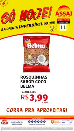 Pré-Visualização do folheto "Assaí Atacadista ofertas - DF" da loja Assaí Atacadista válido a partir de 11/06/2026