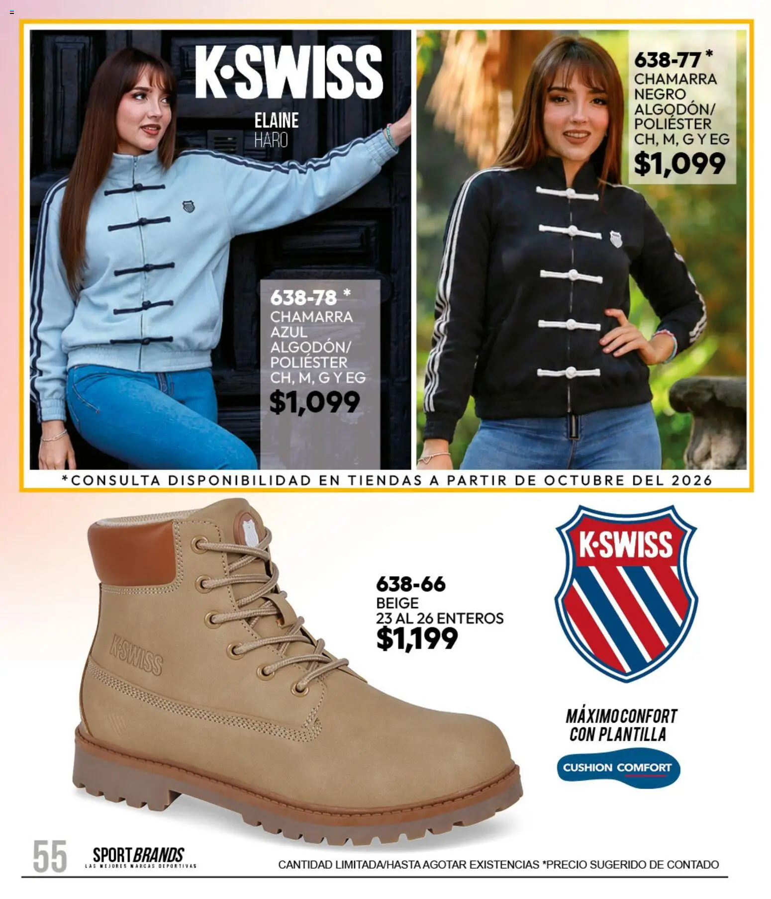 Vista previa las ofertas de la tienda Cklass - Cklass catálogo Sportbrands Caballero Invierno desde el 11/09/2026 