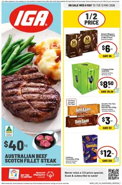 Preview of catalogue IGA catalogue NSW from shop IGA valid 06/05/2026
