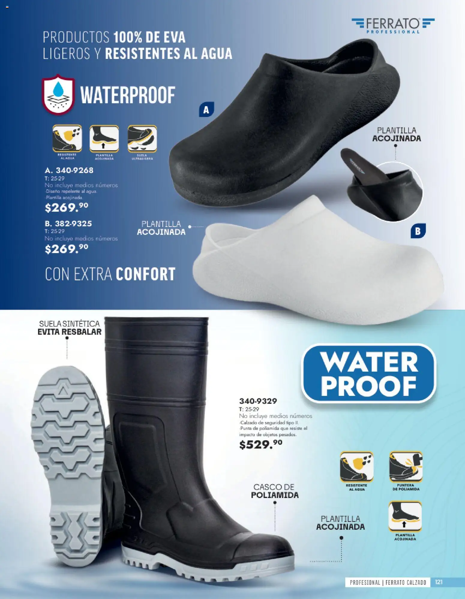 Vista previa las ofertas de la tienda Andrea - Andrea catálogo Calzado Caballero desde el 24/05/2026 - Agua, Repelente