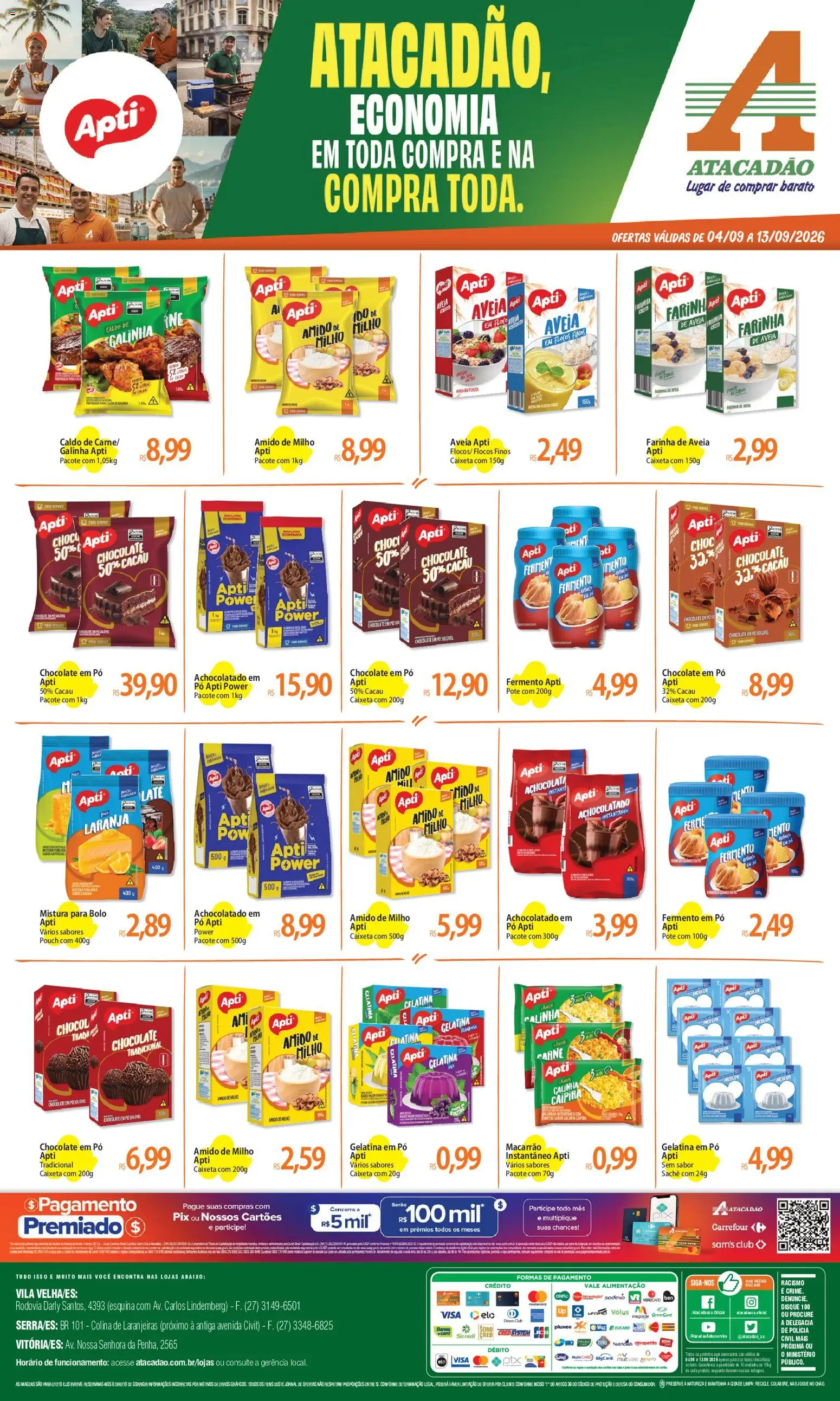 Pré-Visualização do folheto "Atacadão ofertas - ES" da loja Atacadão válido a partir de 04/09/2026