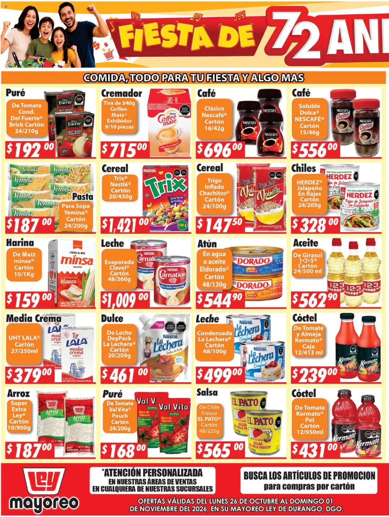 Vista previa las ofertas de la tienda Casa Ley - Casa Ley folleto desde el 26/10/2026 