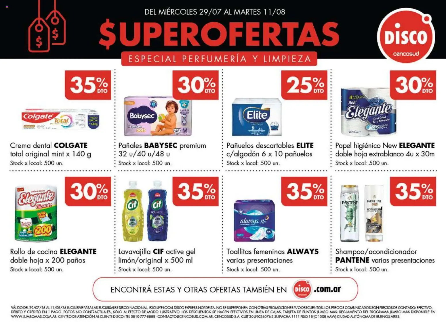 Vista previa del folleto de la tienda Disco válido desde el 30/07/2026 