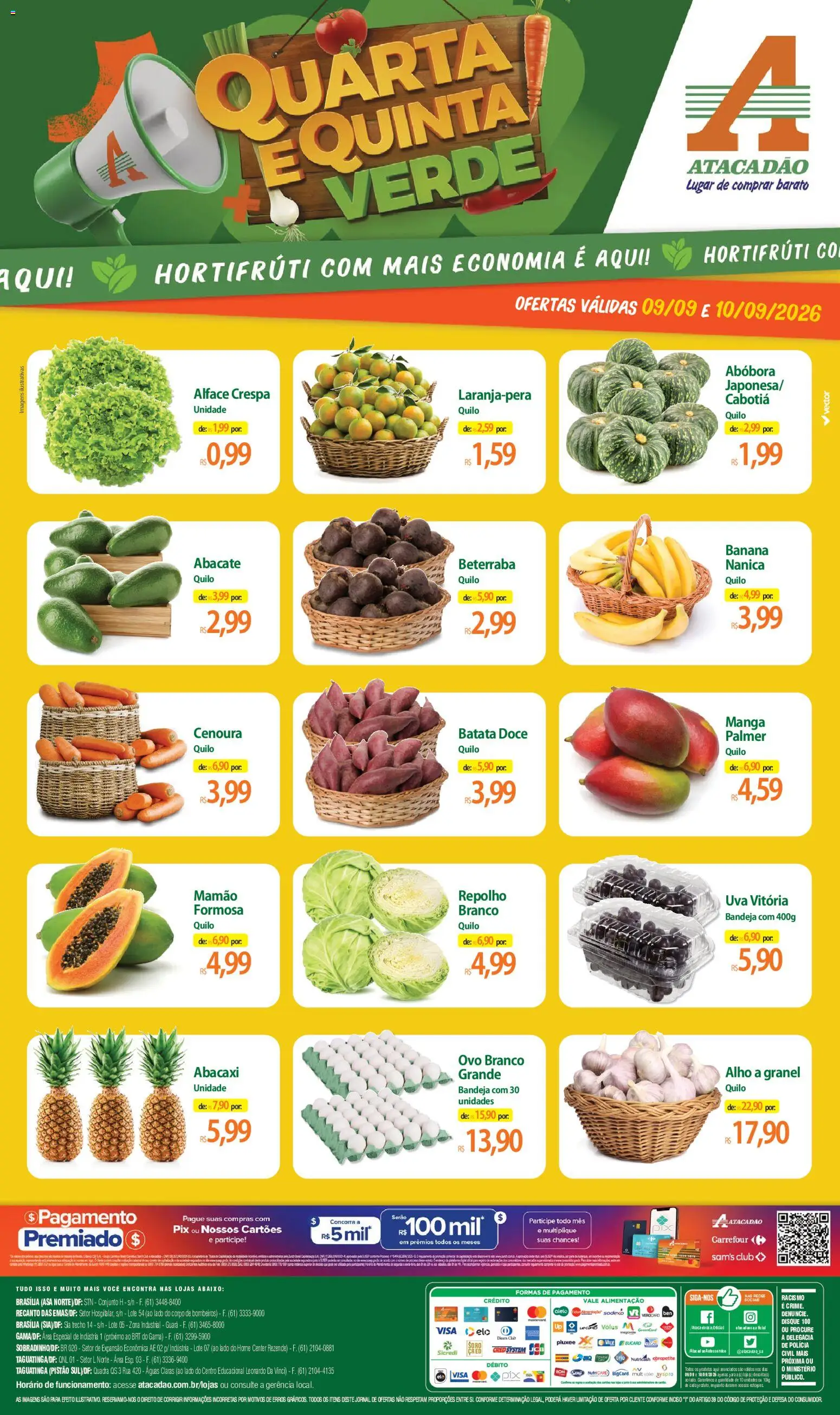 Pré-Visualização do folheto "Atacadão ofertas - DF" da loja Atacadão válido a partir de 09/09/2026