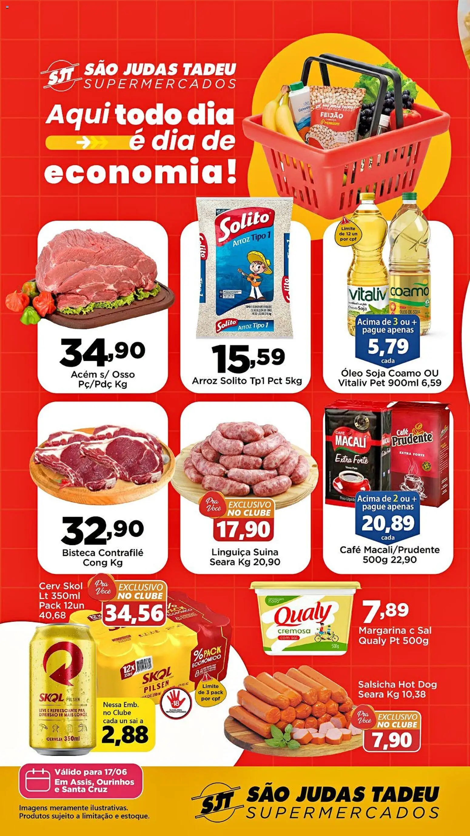 Pré-Visualização do folheto "São Judas Tadeu - Ofertas da semana" da loja São Judas Tadeu válido a partir de 17/06/2026