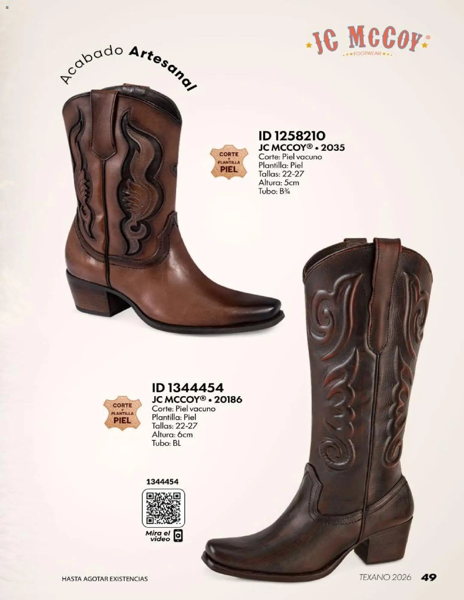 Vista previa las ofertas de la tienda Price Shoes - Price Shoes catálogo Texano desde el 20/10/2026 