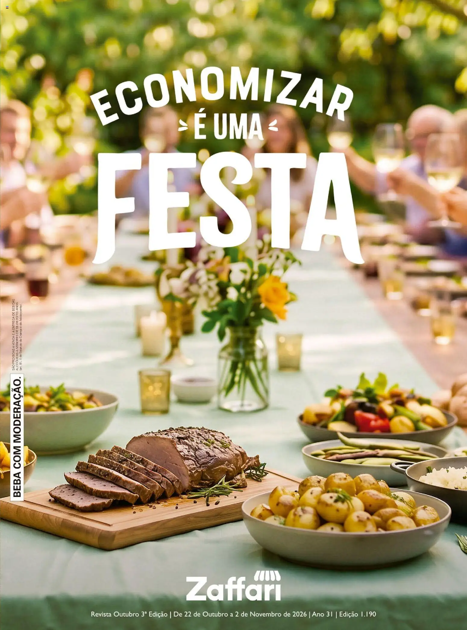 Pré-Visualização do folheto "Zaffari ofertas Economizar é uma Festa - RS" da loja Zaffari válido a partir de 22/10/2026