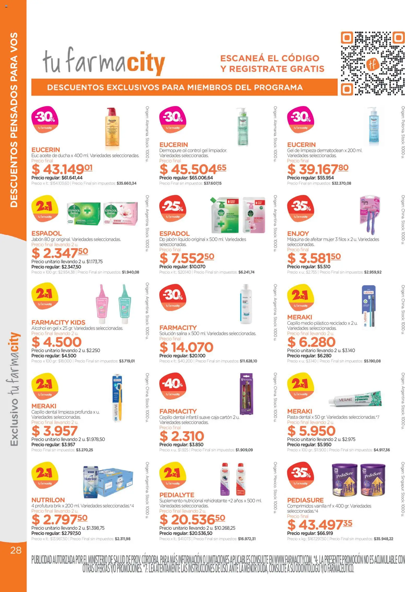 Vista previa del folleto de la tienda Farmacity válido desde el 01/10/2026 