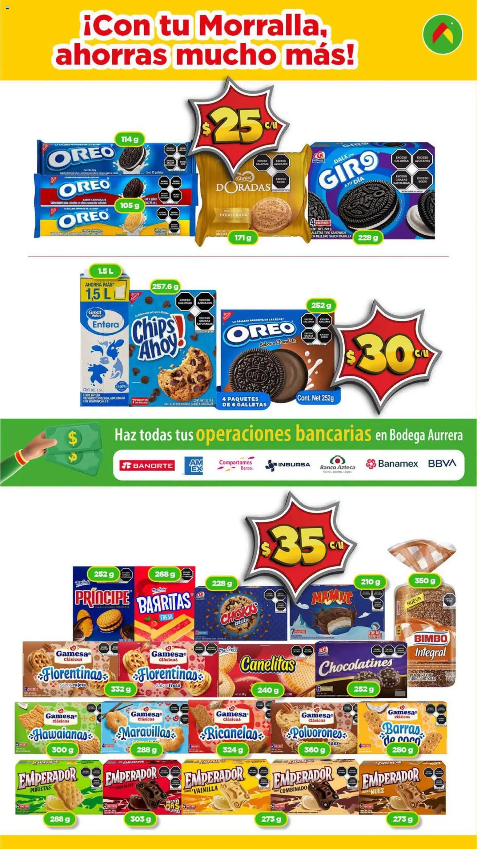 Vista previa las ofertas de la tienda Bodega Aurrerá - Bodega Aurrerá folleto desde el 22/07/2026 