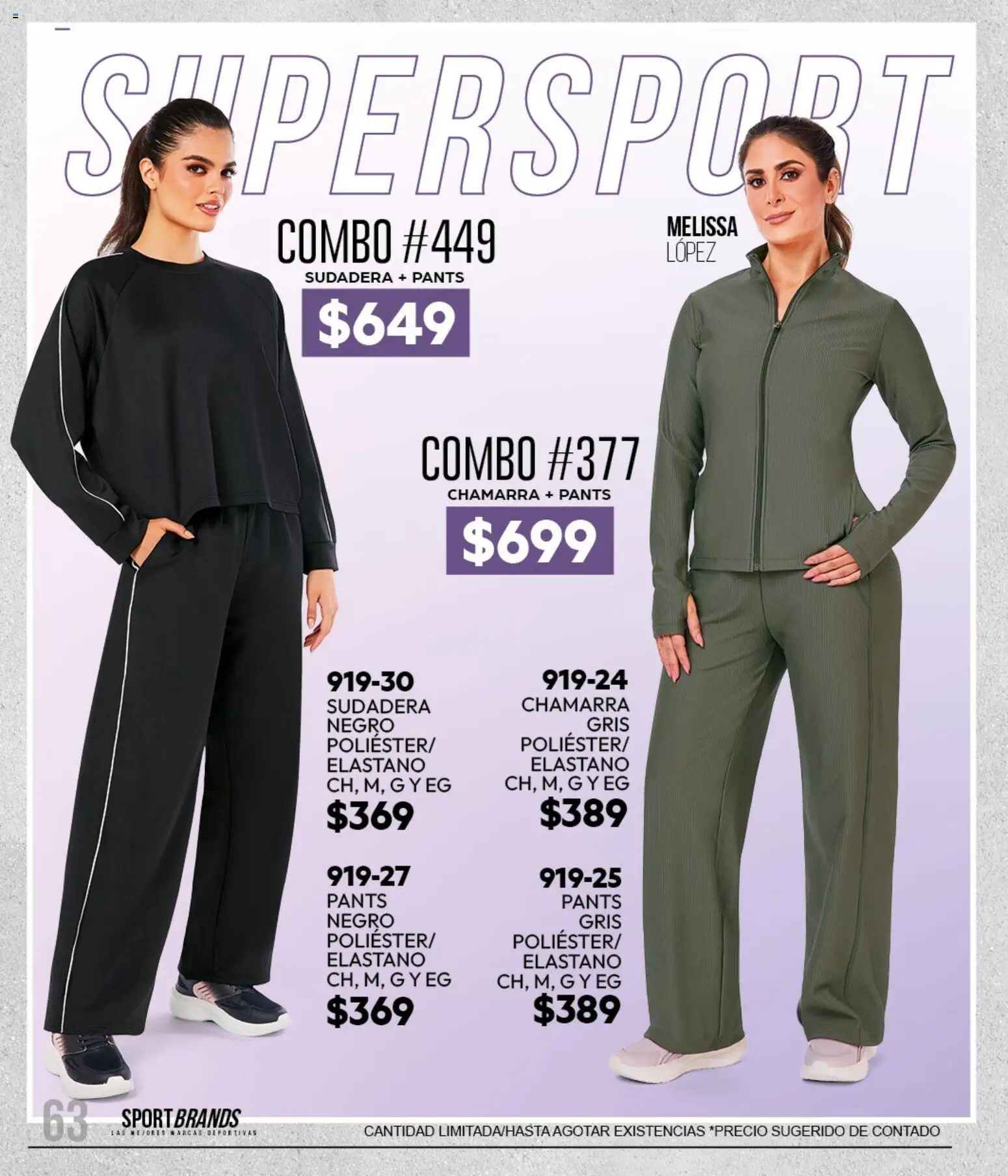 Vista previa las ofertas de la tienda Cklass - Cklass catálogo Sportbrands Dama Invierno desde el 11/09/2026 