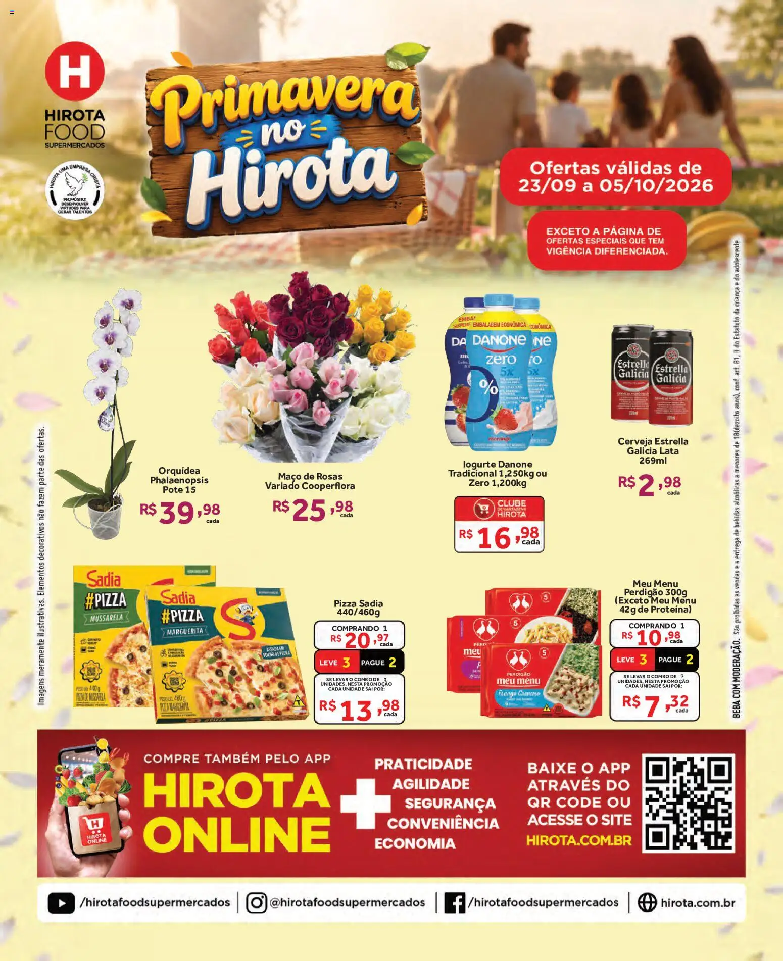 Pré-Visualização do folheto "Hirota Food - Ofertas da semana" da loja Hirota Food válido a partir de 23/09/2026