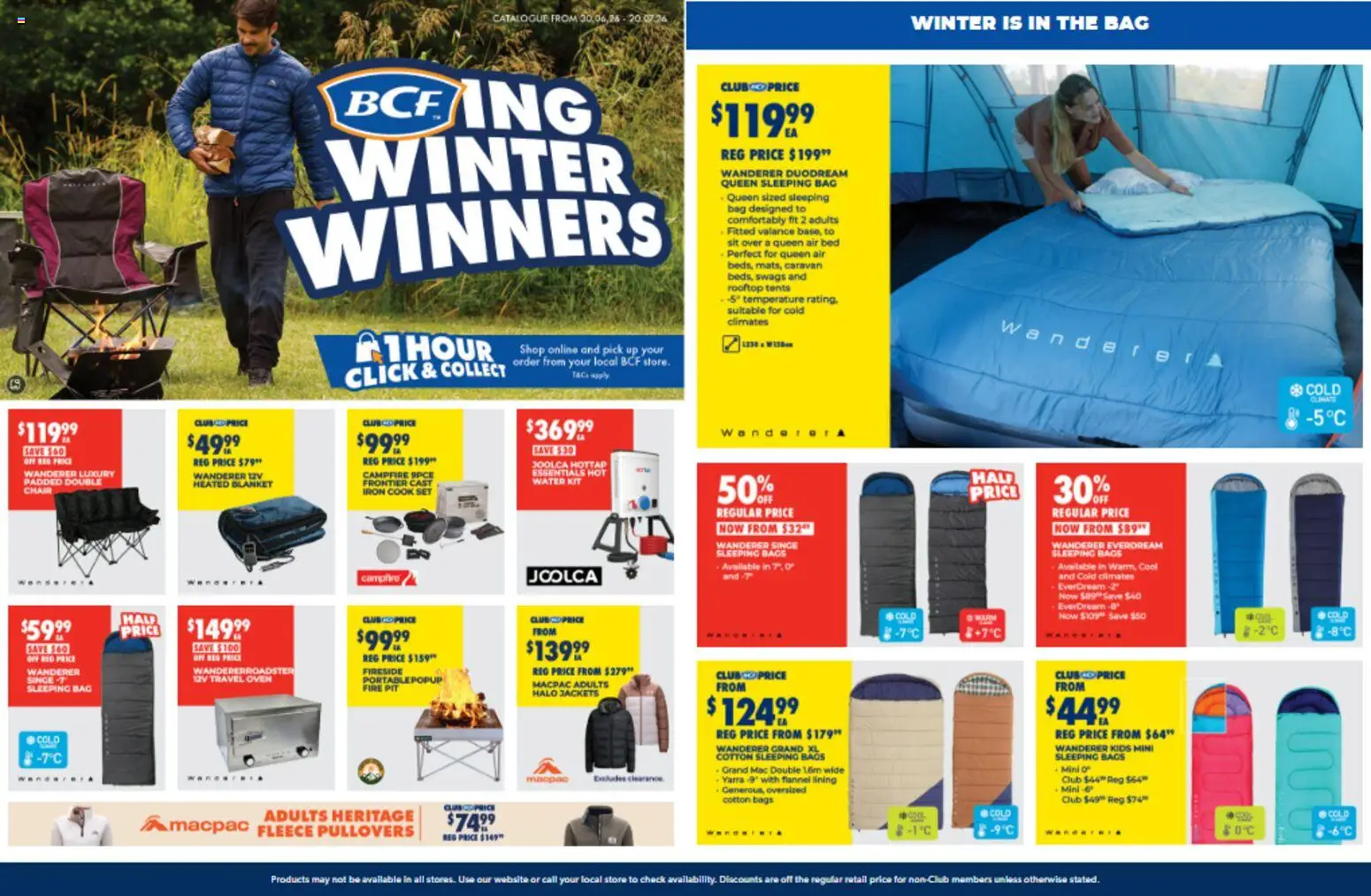 Preview of catalogue BCF catalogue from shop BCF valid 30/06/2026 - Chair, Water, Heated blanket, Bag, Oven, Iron, Bed, Blanket