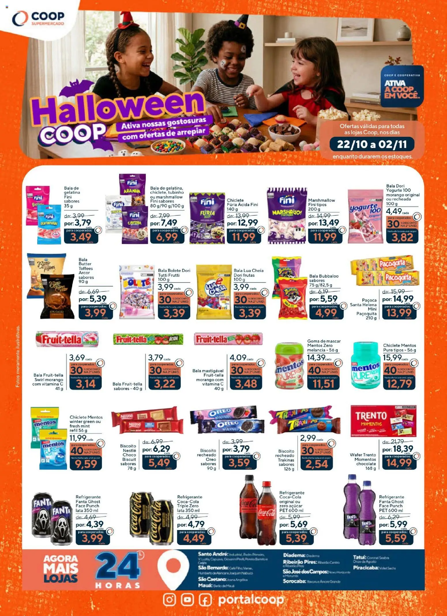 Pré-Visualização do folheto "Coop ofertas Halloween" da loja Coop válido a partir de 22/11/2026