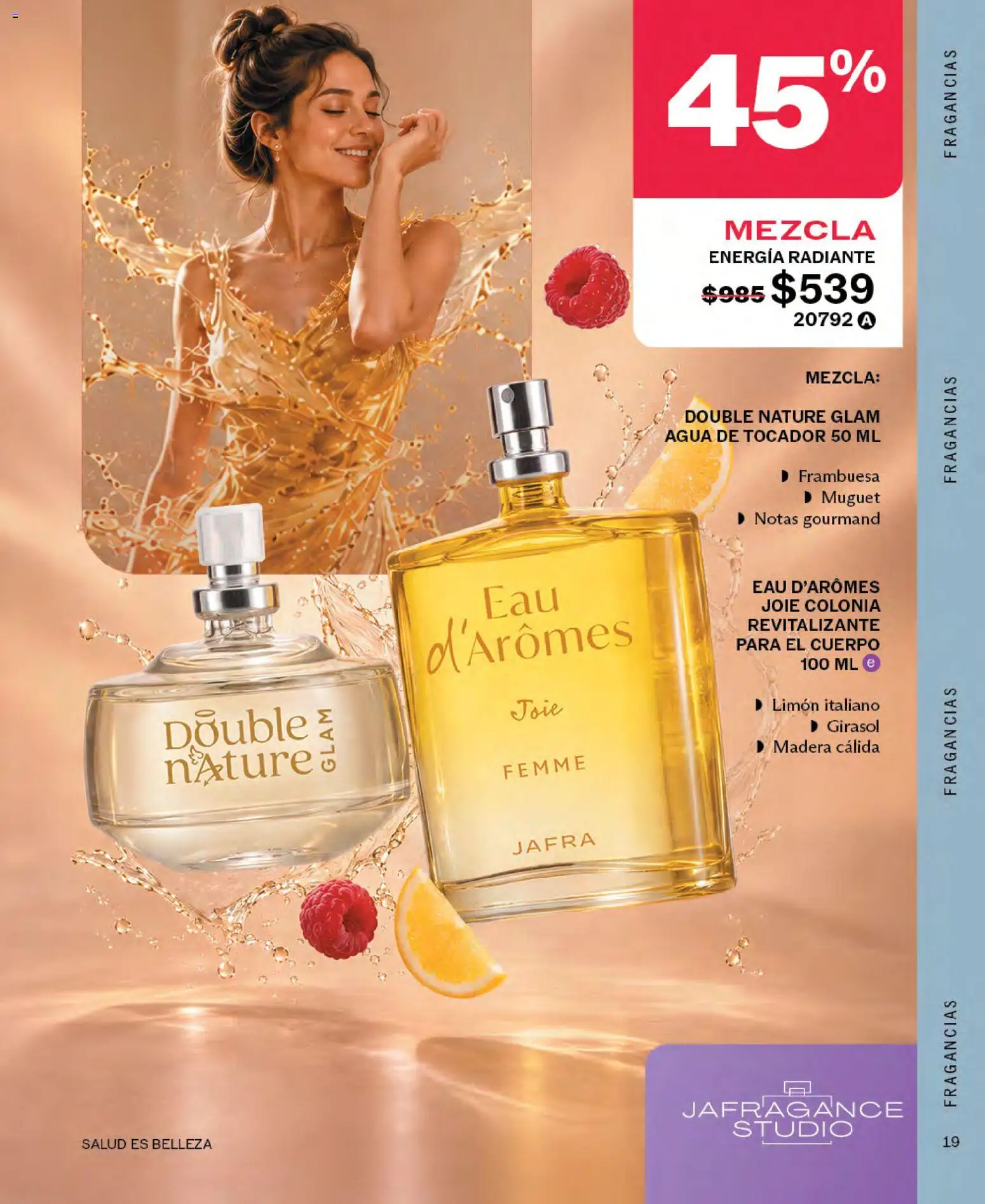 Vista previa las ofertas de la tienda JAFRA - JAFRA catálogo desde el 01/10/2026 - Agua, Perfume, Limón, Radiante, Agua de tocador