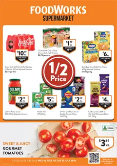 Preview of catalogue Foodworks catalogue from shop Foodworks valid 15/07/2026